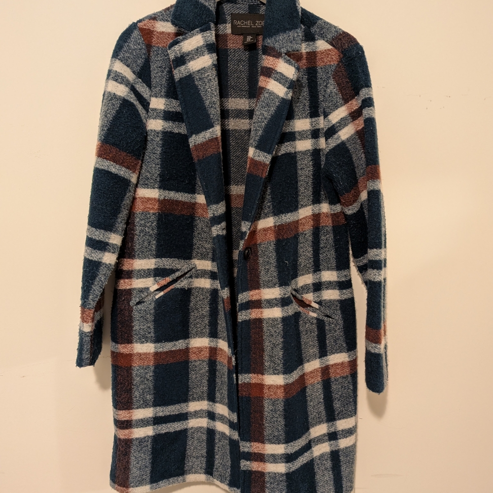 Plaid Women's Coat
